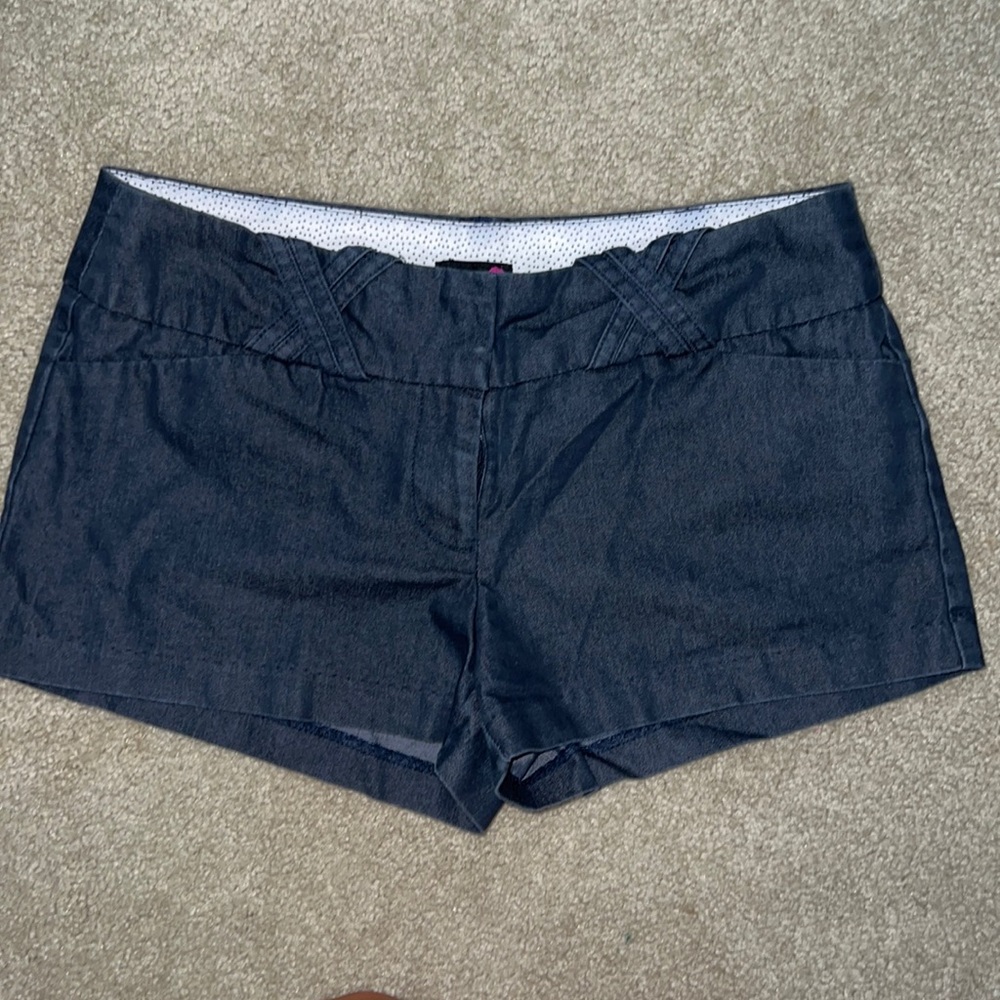Dressy Denim Shorts